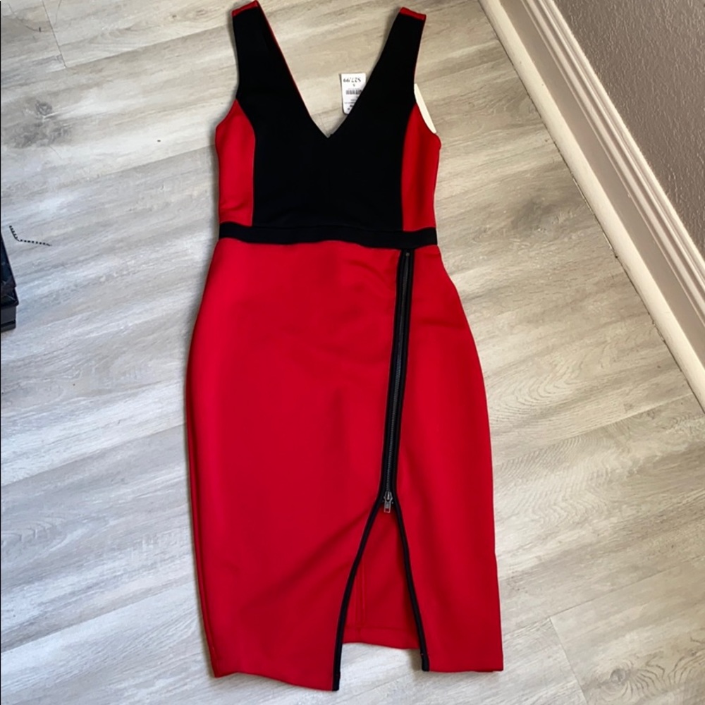 Red dress